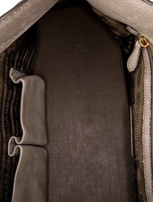 Prada Leather Top Handle Bag