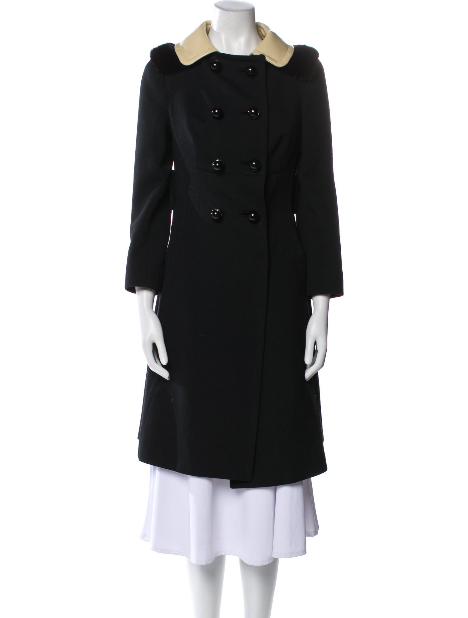 Prada Vintage 2010 Fur Coat