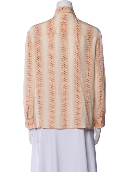 Prada 2015 Silk Button-Up Top