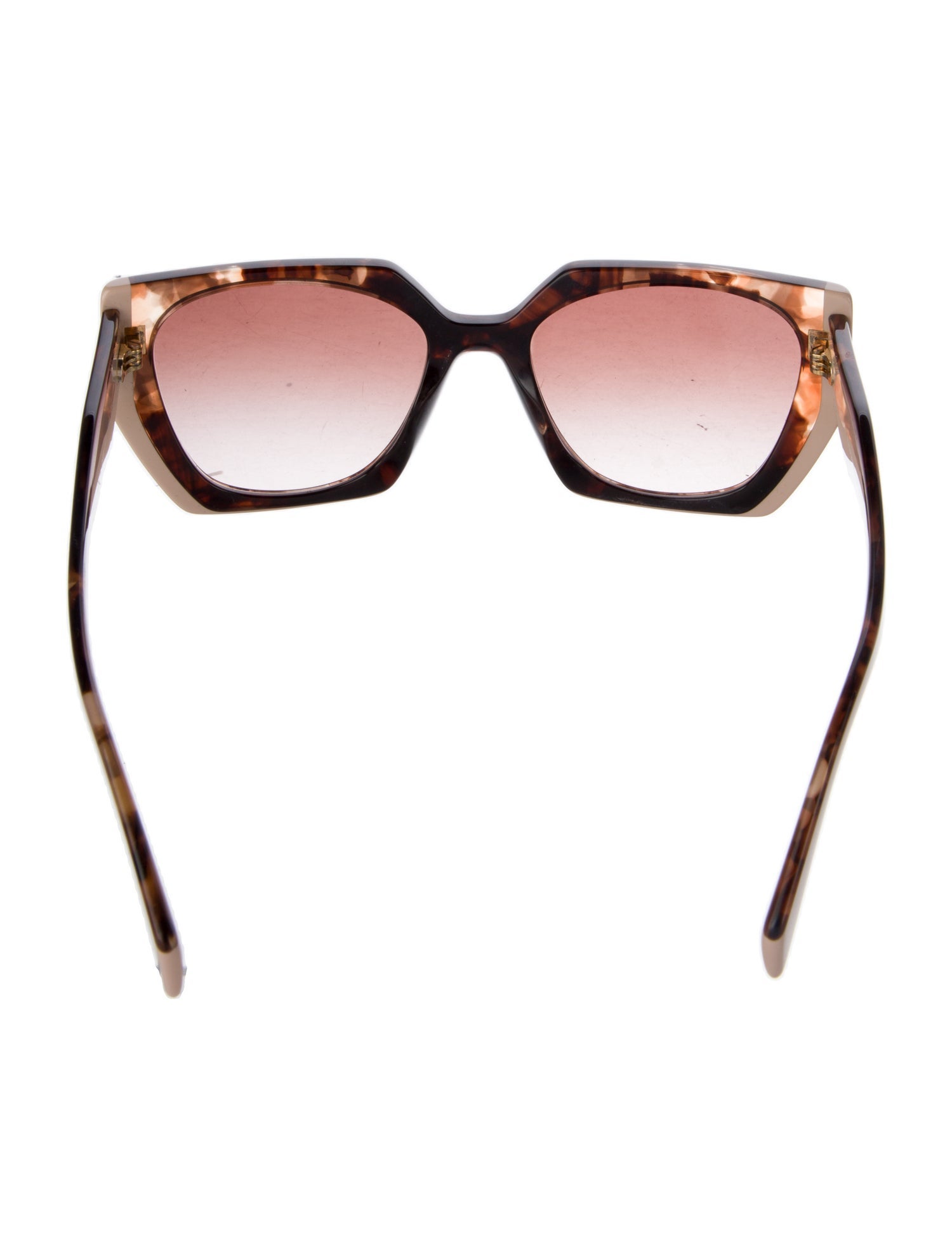 Prada Square Gradient Sunglasses