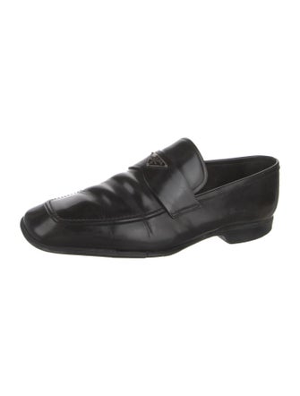 Prada Leather Dress Loafers