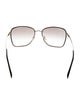 Prada Oversize Gradient Sunglasses