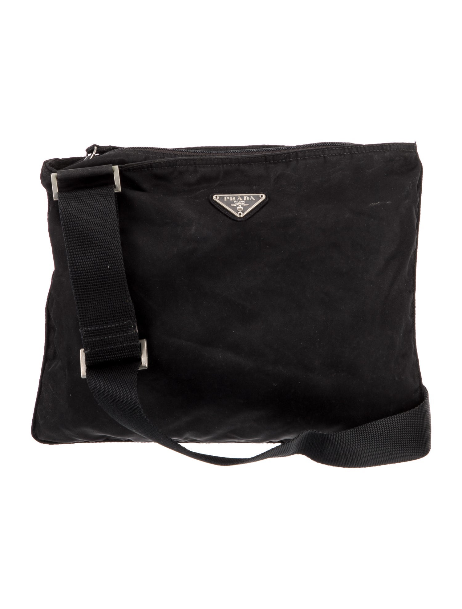 Prada Vela Nylon Crossbody Bag