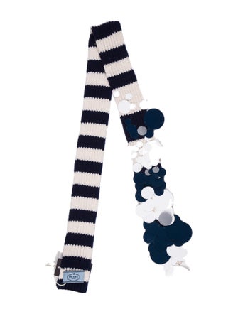 Prada Striped Scarf