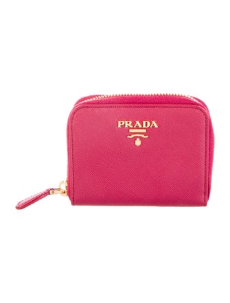 Prada Saffiano Metal Leather Wallet