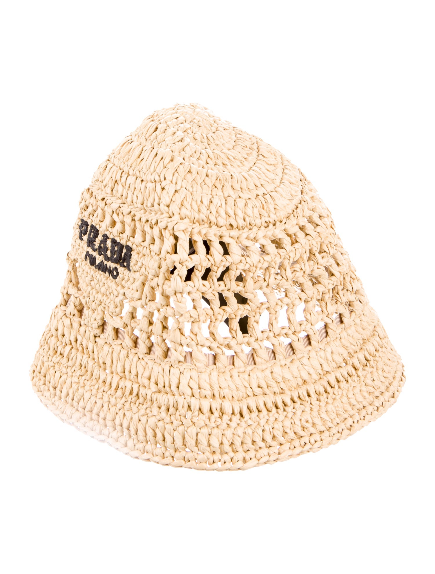 Prada Woven Bucket Hat