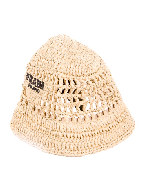 Prada Woven Bucket Hat