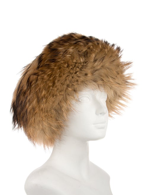 Prada Fur Trim Knit Beanie