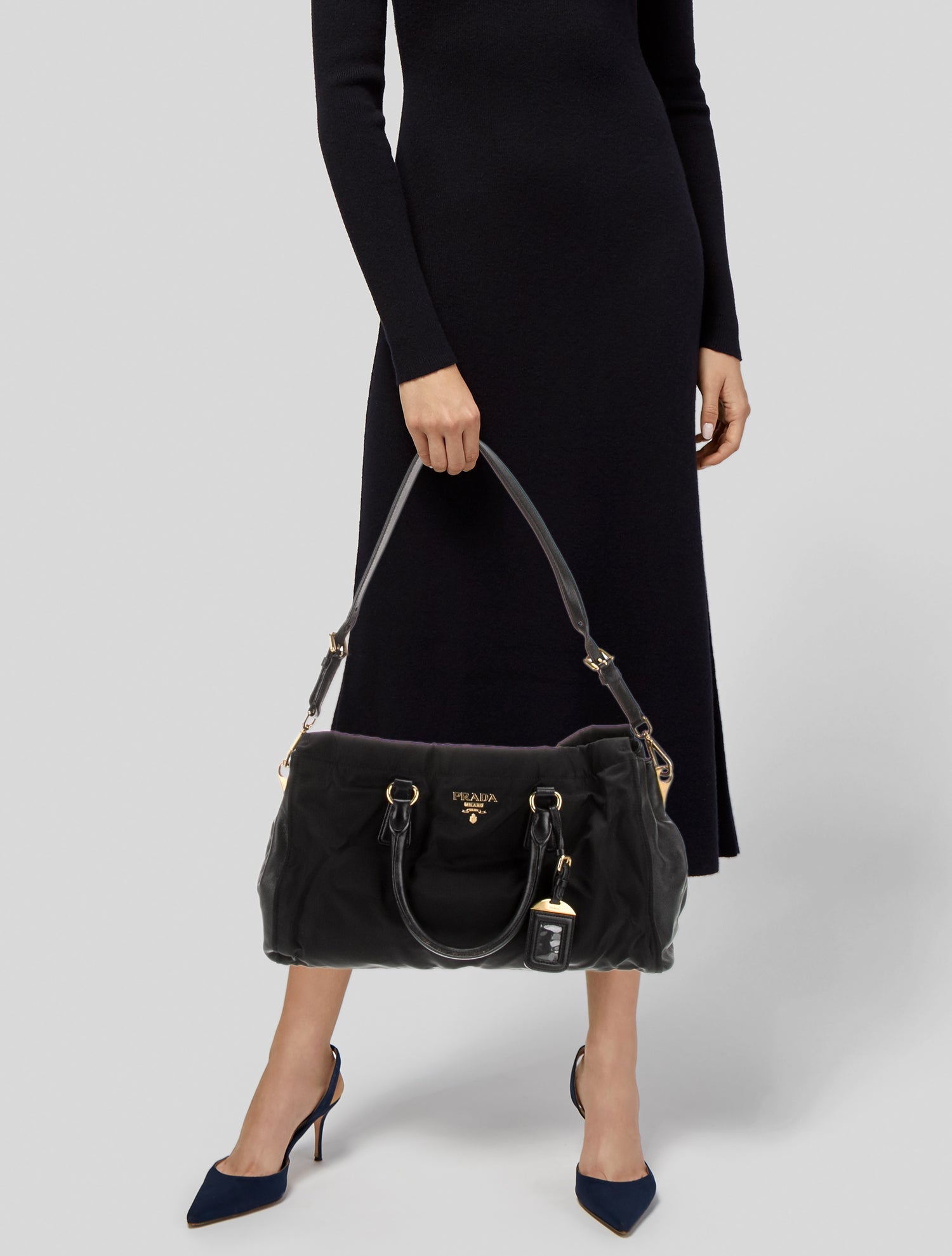 Prada Saffiano Leather Crossbody Bag