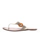 Prada Leather Flip Flops