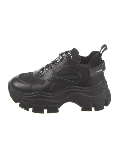 Prada Leather Chunky Sneakers