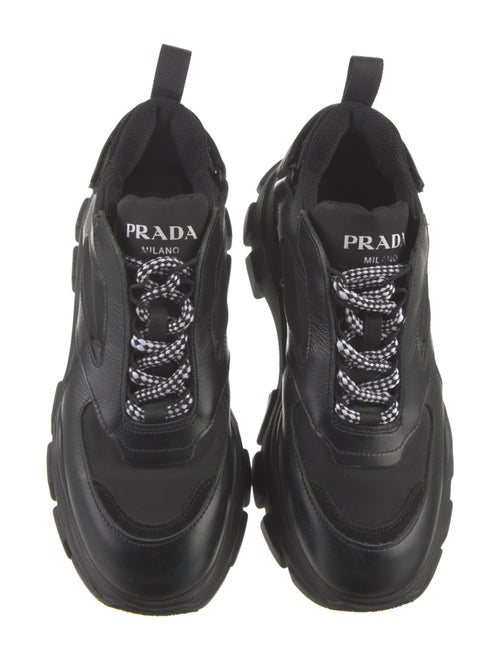 Prada Leather Chunky Sneakers