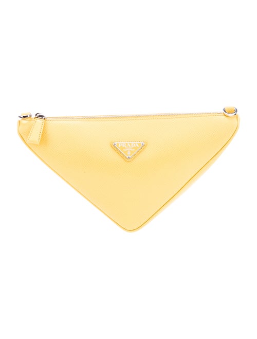 Prada Saffiano Leather Triangle