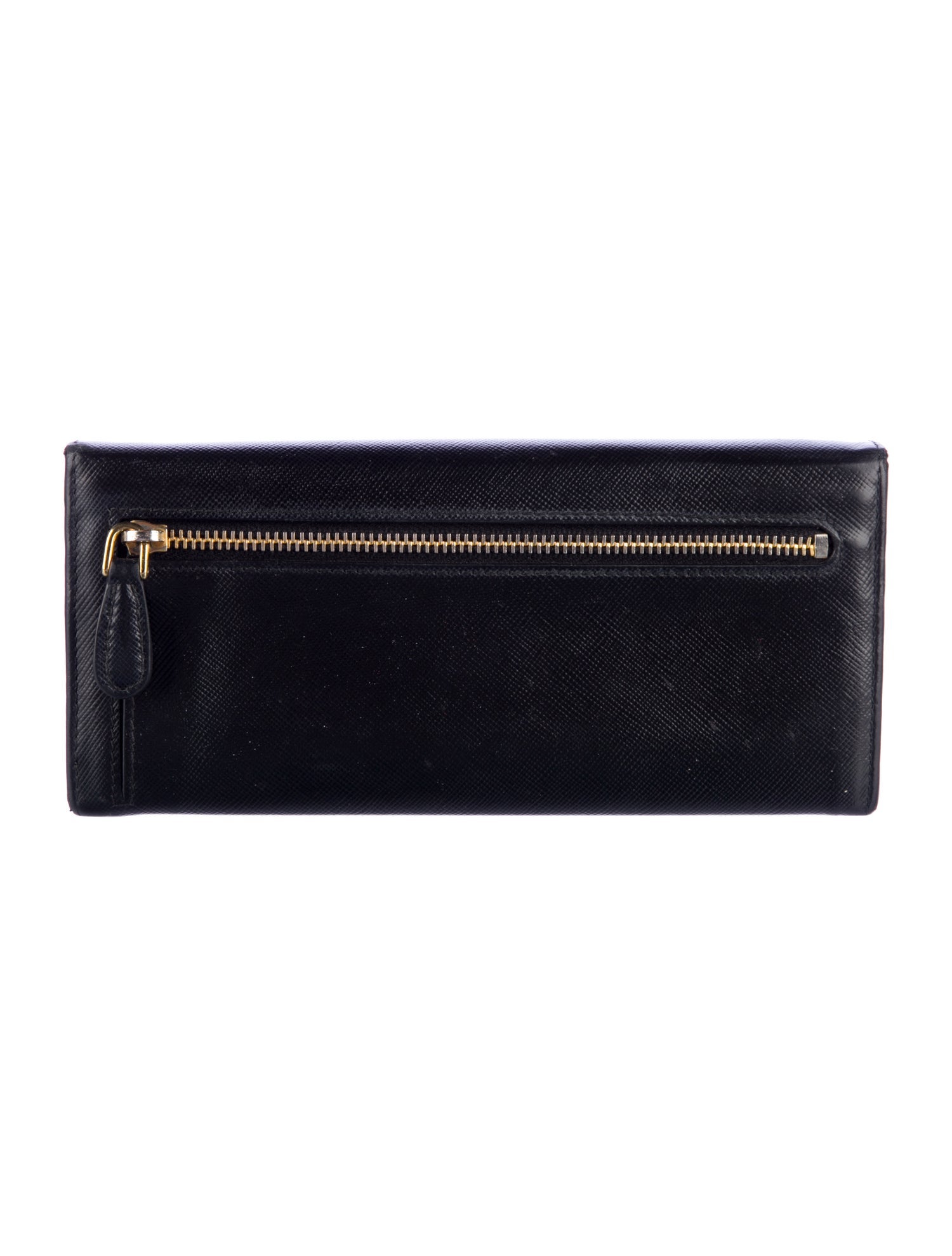 Prada Saffiano Lux Leather Continental Wallet
