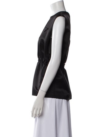 Prada 2022 Scoop Neck Top