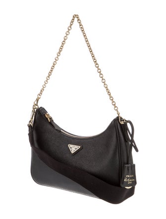 Prada Enameled Metal Triangle Re-Edition 2005