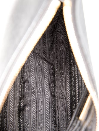 Prada Enameled Metal Triangle Re-Edition 2005