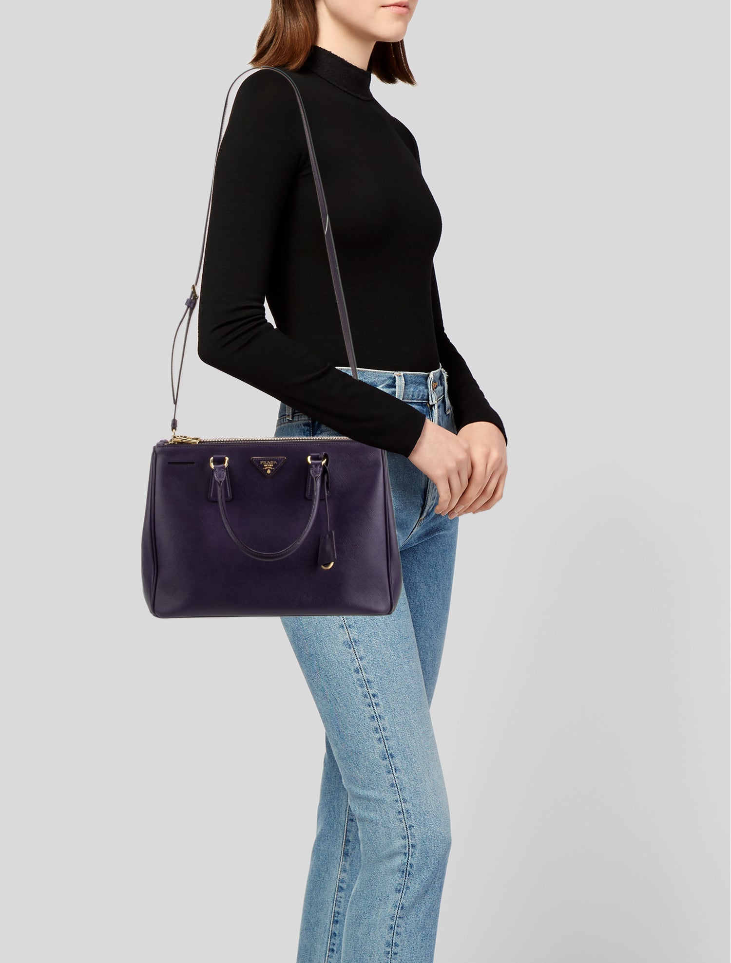 Prada Saffiano Lux Leather Tote