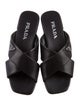 Prada Leather Slides