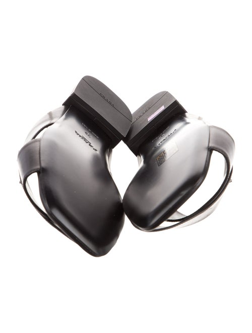 Prada Leather Slides