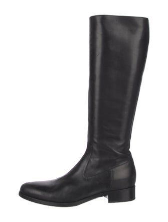 Prada Leather Riding Boots