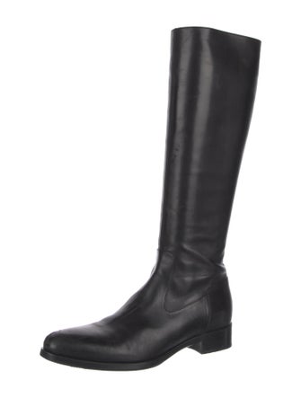 Prada Leather Riding Boots