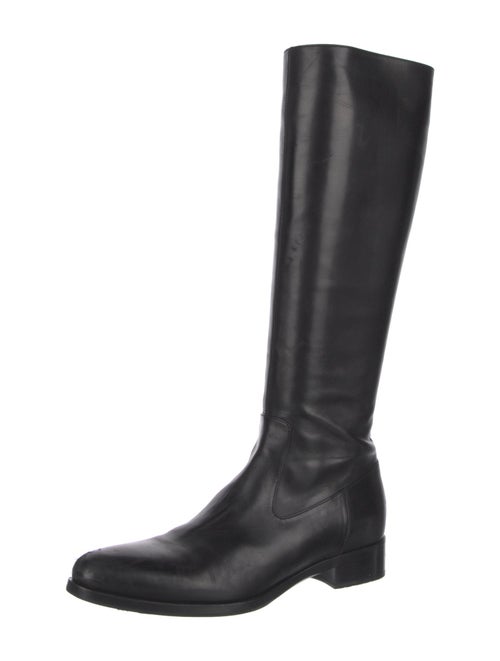 Prada Leather Riding Boots