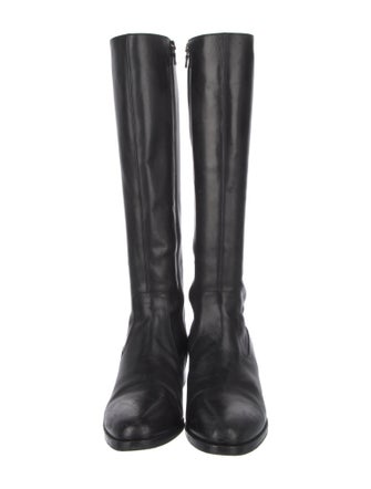 Prada Leather Riding Boots
