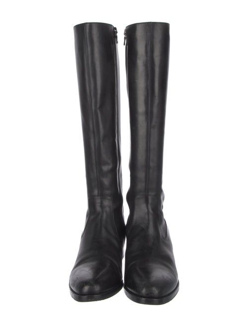 Prada Leather Riding Boots
