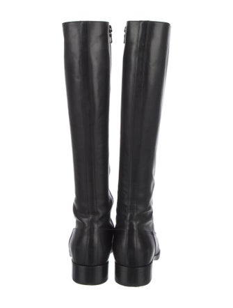 Prada Leather Riding Boots