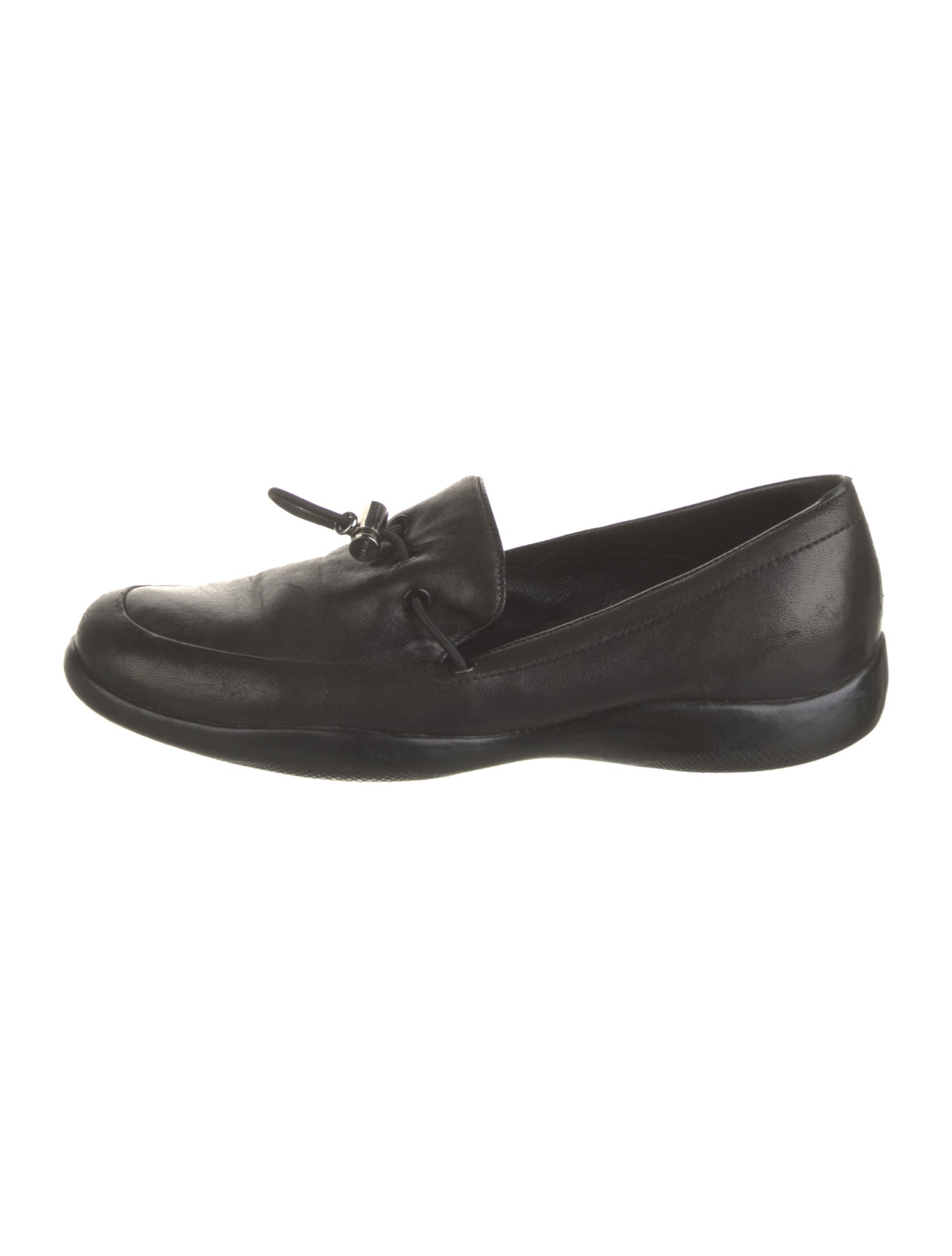 Prada Sport Leather Loafers