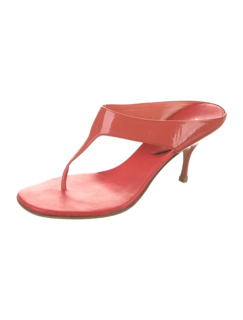 Prada Patent Leather Slides