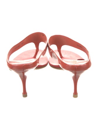 Prada Patent Leather Slides