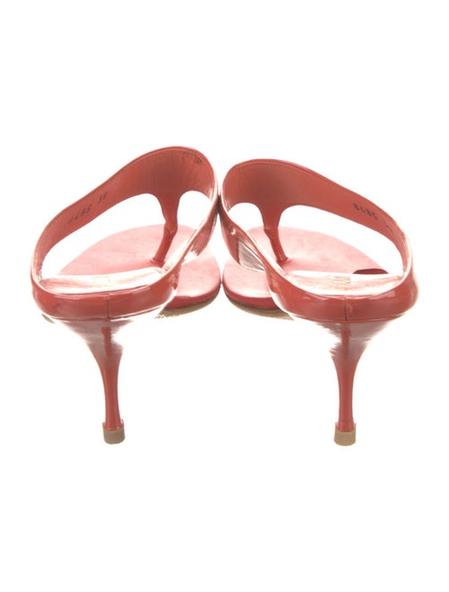 Prada Patent Leather Slides