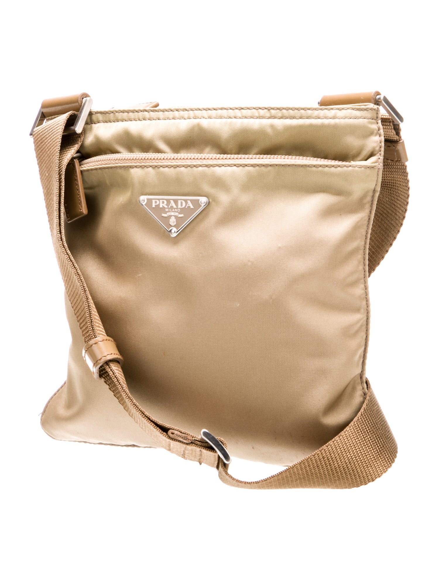 Prada Tessuto Nylon Messenger Bag