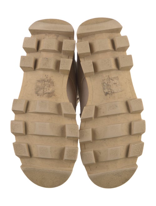 Prada Canvas Combat Boots