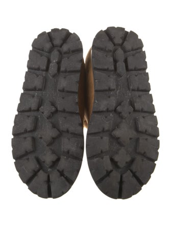 Prada Suede Lace-Up Boots