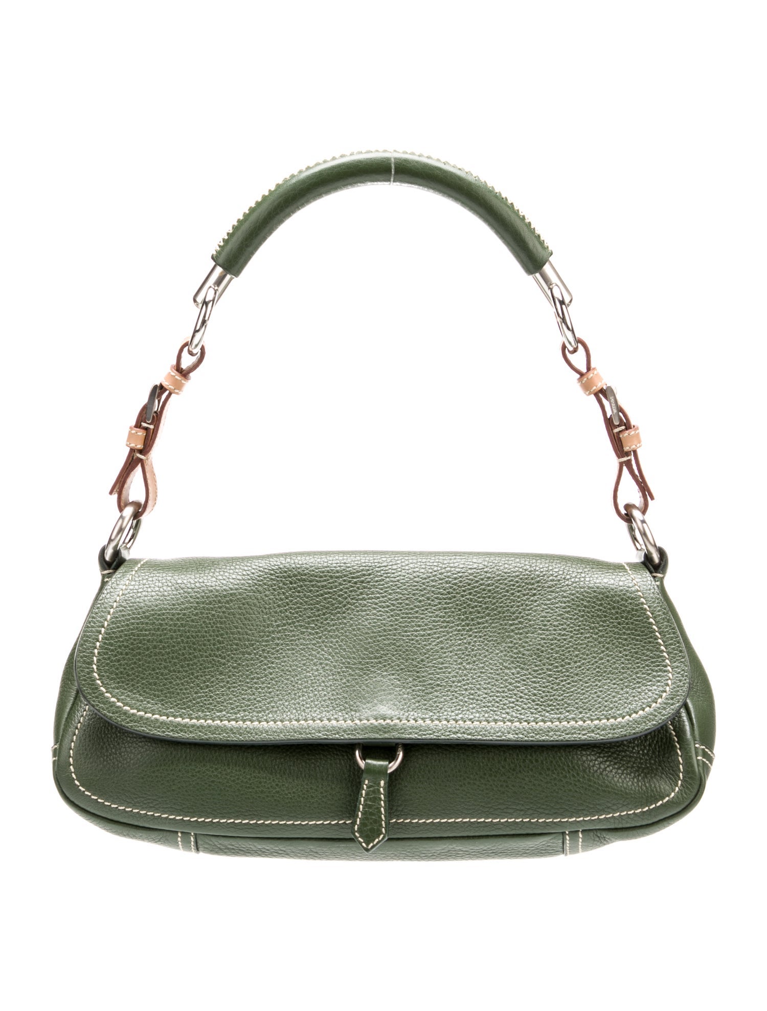 Prada Vitello Daino Leather Shoulder Bag