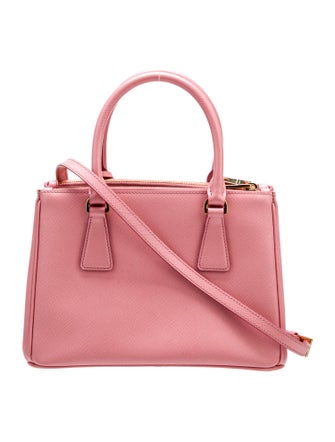 Prada Saffiano Leather Galleria Double Zip Small