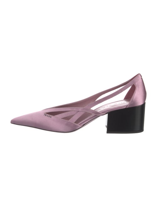 Prada Satin D'Orsay Pumps