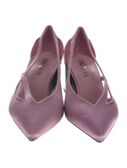 Prada Satin D'Orsay Pumps