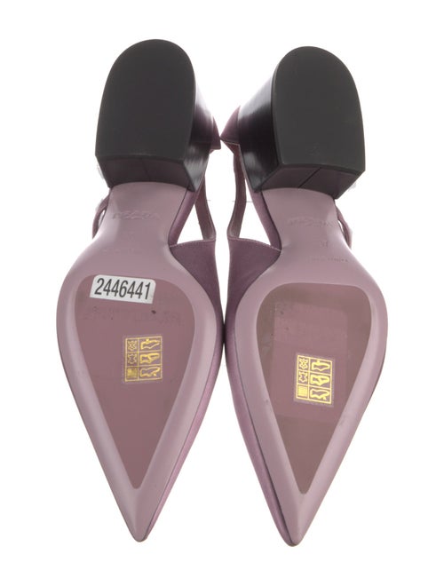 Prada Satin D'Orsay Pumps