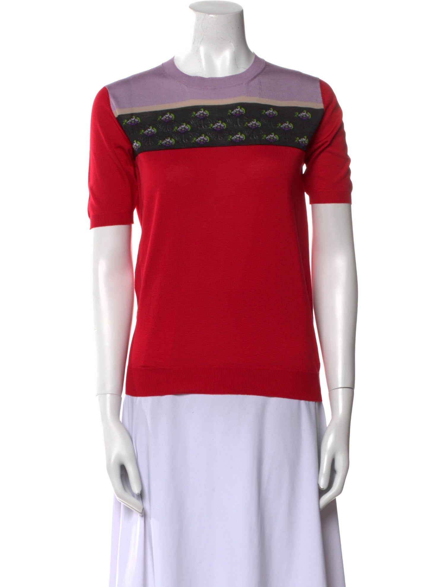 Prada 2014 Silk T-Shirt