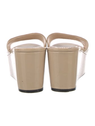 Prada Sport Patent Leather Slides