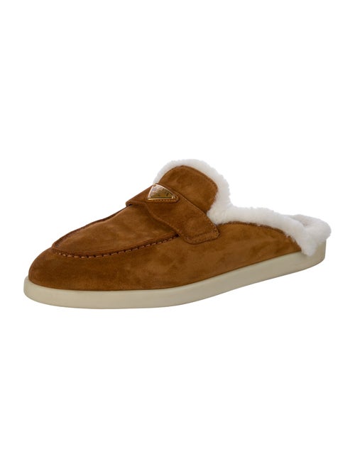 Prada Suede Mules