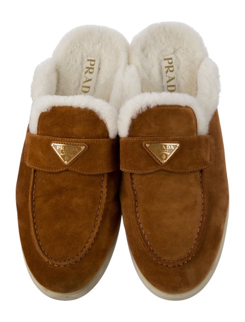 Prada Suede Mules