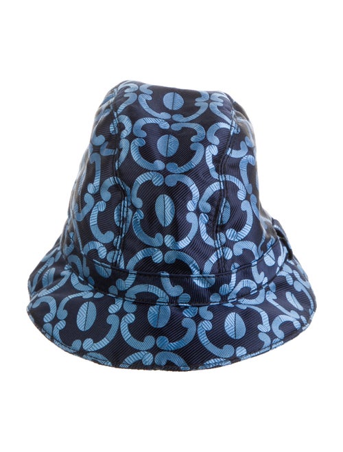 Prada Patterned Bucket Hat