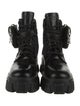 Prada Leather Combat Boots