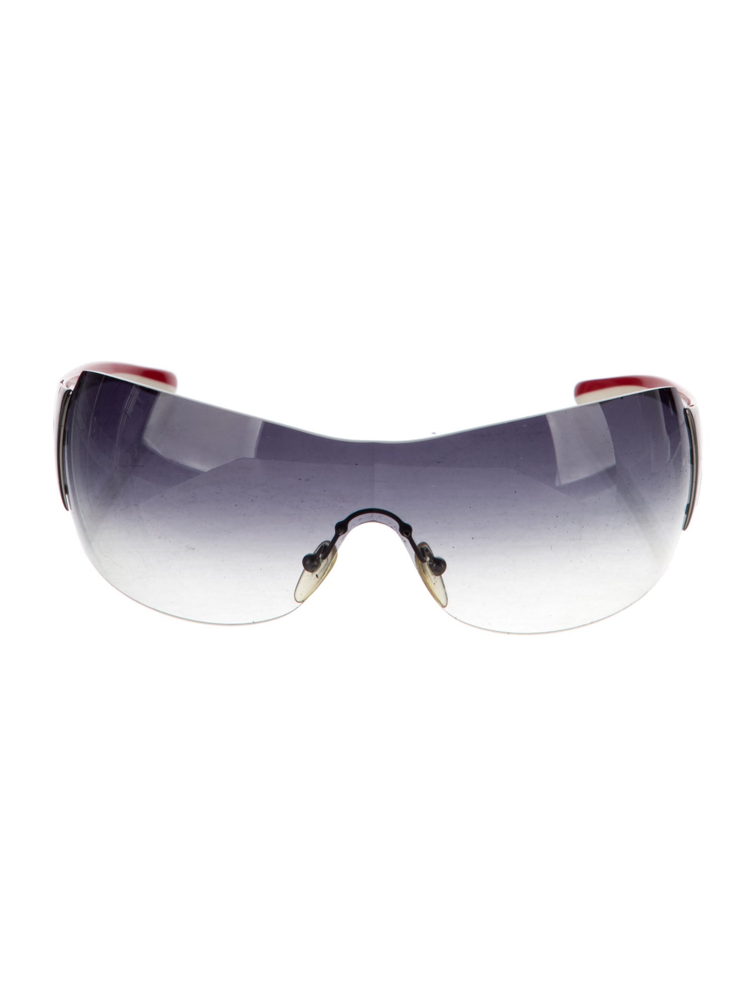 Prada Shield Gradient Sunglasses