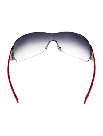 Prada Shield Gradient Sunglasses